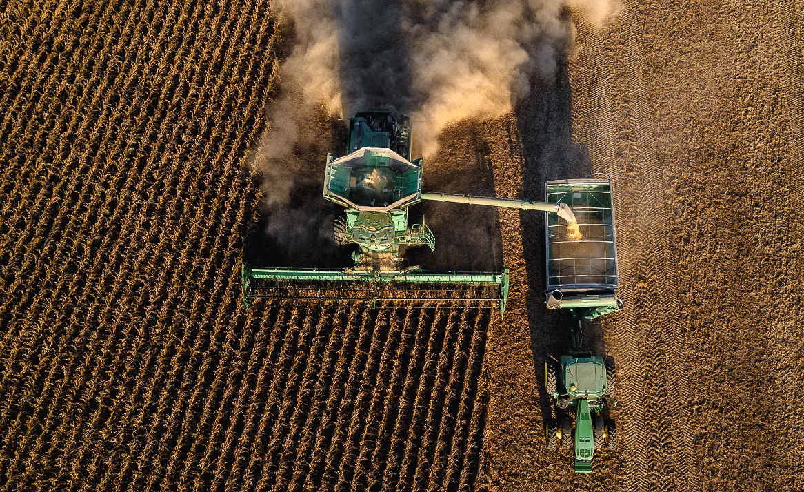 Combine harvesting