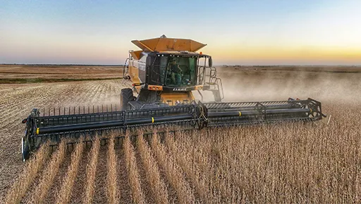 combine combining in field